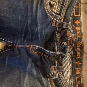 Rock Revival Jeans- Jen 29x34 and 8.5” boot cut
